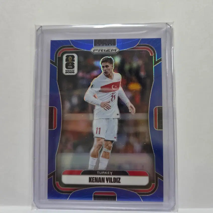 [BUNJANG] World Cup Kenan Yıldız 40 Limited Blue Parallel Prism Card / [할인] 월드컵 케난 일디즈 40 한정 블루 패러렐 프리즘 카드