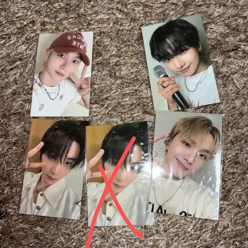 [BUNJANG] BOYNEXTDOOR "50,000 KRW Special Edition" Photocard Set (Sungho, Myungjaehyun, Taesan, Yunhak) - Bundle Set, Sealed / 일괄))보이넥스트도어 보넥도 5만원특전포카 성호 명재현 태산 운학 미개봉