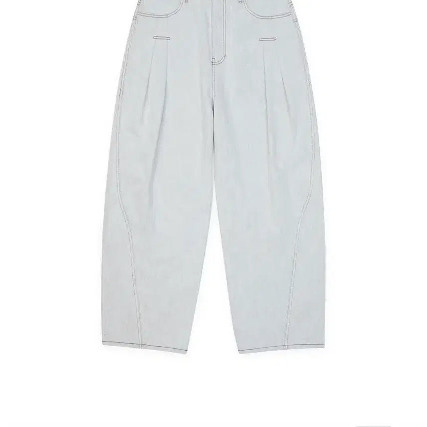 [BUNJANG] Ader Error White Denim Pants XL / 아더에러 데님 팬츠 화이트 XL(Jeans Product. 75)
