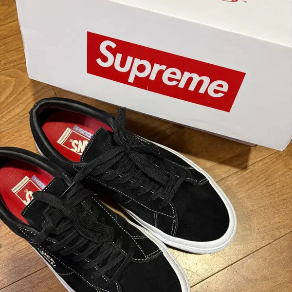 [BUNJANG] Supreme Vans Sid Black Sneakers / 슈프림 반스 시드 블랙 판매합니다