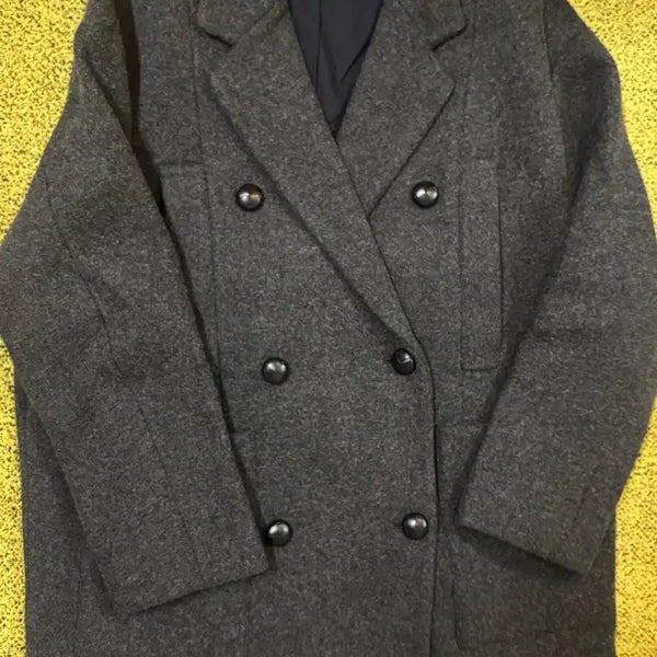 [BUNJANG] Studio Tomboy Oversized Wool Double Coat 85 / 스튜디오 톰보이 오버핏 울 더블 코트 85