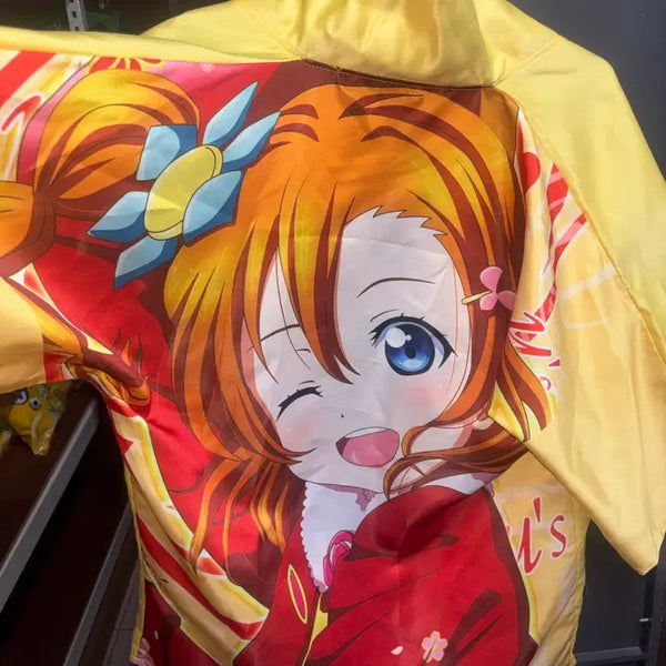 [BUNJANG] Love Live! Muse Honoka Vintage Yukata Shirt / 러브라이브 뮤즈 호노카 빈티지 유카타 셔츠 옷