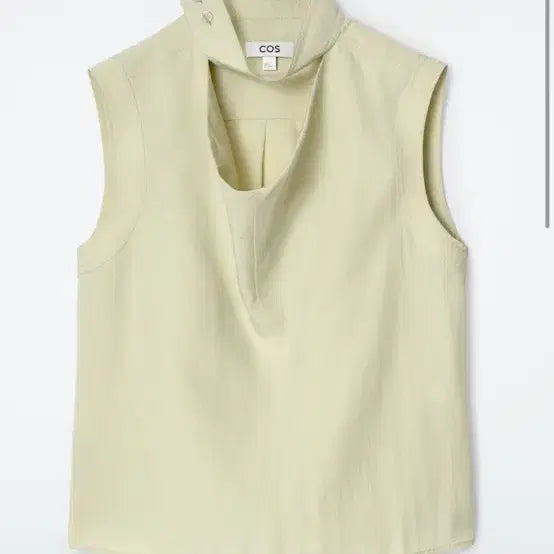 [BUNJANG] COS Sleeveless Cut-Out Cowl Neck Blouse / cos 코스 슬리브리스 컷아웃 카울넥 블라우스