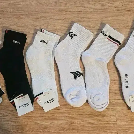 [BUNJANG] Malbon Golf Men's 8-Pair Sock Set / 타이틀 말본 골프 남성양말 8개세트