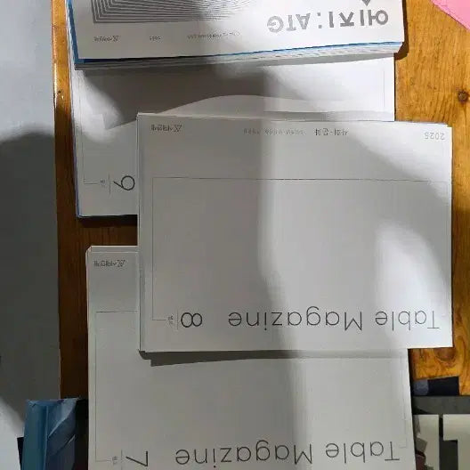 [BUNJANG] Edge Table Magazine Social Culture Complete Set (2025 Academic Year) / 시대인재 엣지 테이블매거진 사회문화 전권 판매
