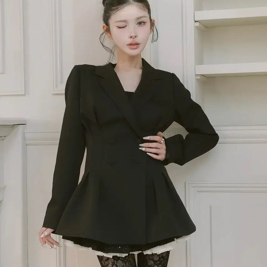 [BUNJANG] Darich Peplum Jacket / Darich다리치 페플럼 재킷