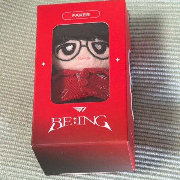 [BUNJANG] T1 Faker 10cm Plush Keychain / T1 페이커 티원 10cm 인형 키링