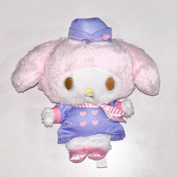 [BUNJANG] Sanrio My Melody Flight Attendant Cosmeto Mascot / 산리오 마이멜로디 승무원 코스메로 마스코트