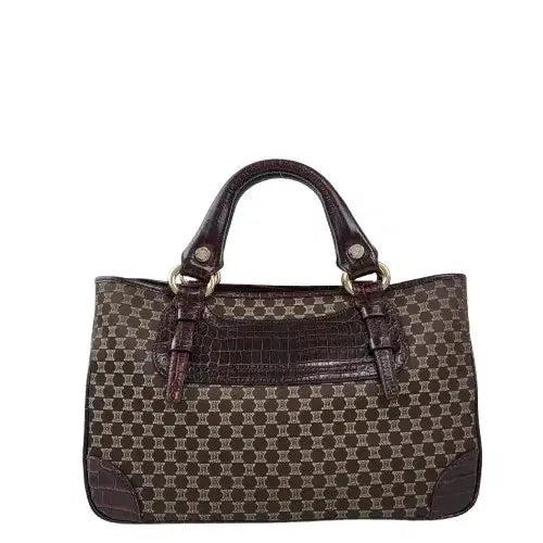 [BUNJANG] Celine Macadam Triomphe Canvas Boogie Bag / 정품 셀린느 마카담 트리오페 자가드 부기백(새제품급)