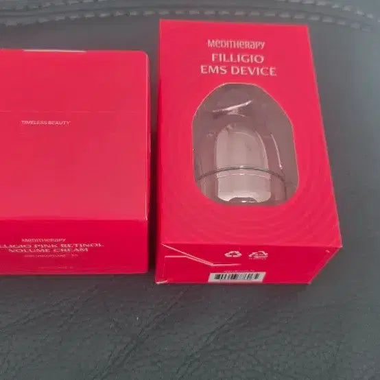 [BUNJANG] Medi-Therapy Philizzio Pink Retinol Volume Cream with EMS Device Set / 메디테라피 필리지오 핑크 레티놀 볼륨 크림 EMS 디바이스