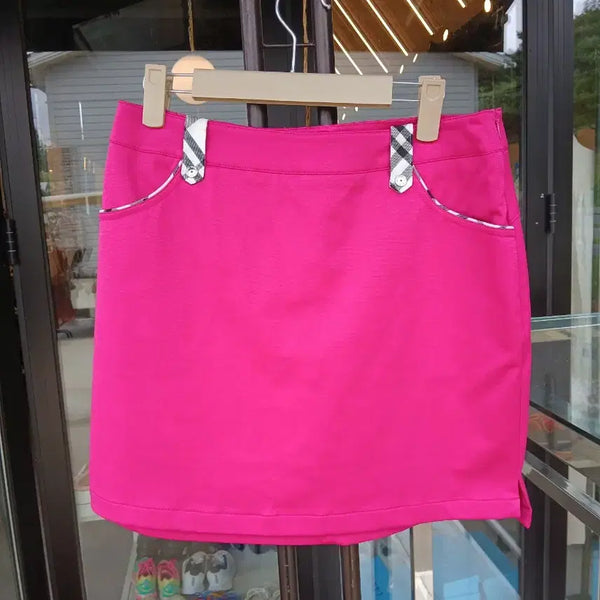 [BUNJANG] Women's Golf Skirt Pink M Size / 골프치마 핑크 M 기능성 치마 스커트
