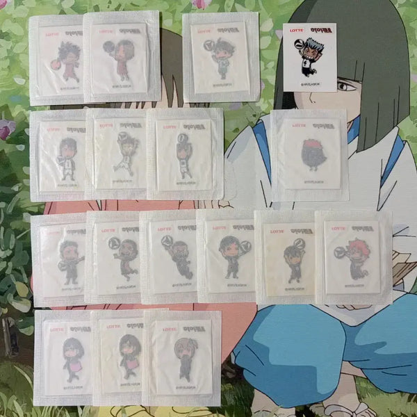 [BUNJANG] Haikyuu!! Mini Sticker Bundle Set / 하이큐 띠부띠부씰 일괄