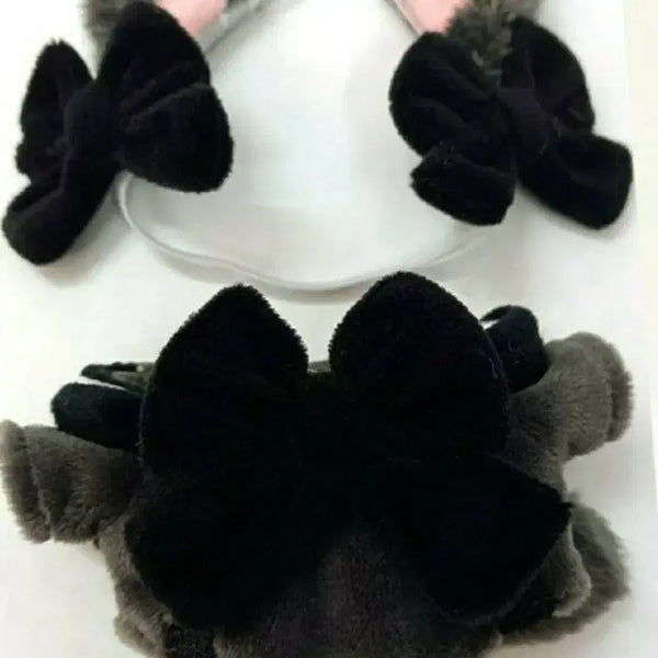 [BUNJANG] Marine Nyan Chic Black 10cm Doll Clothes / 마린냥 시크블랙 10cm 인형옷 솜인형