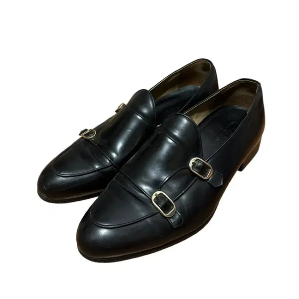 [BUNJANG] Allclassic Belgian Monk Loafer Black 270mm / 올클래식 벨지안 몽크 로퍼 블랙 270 size