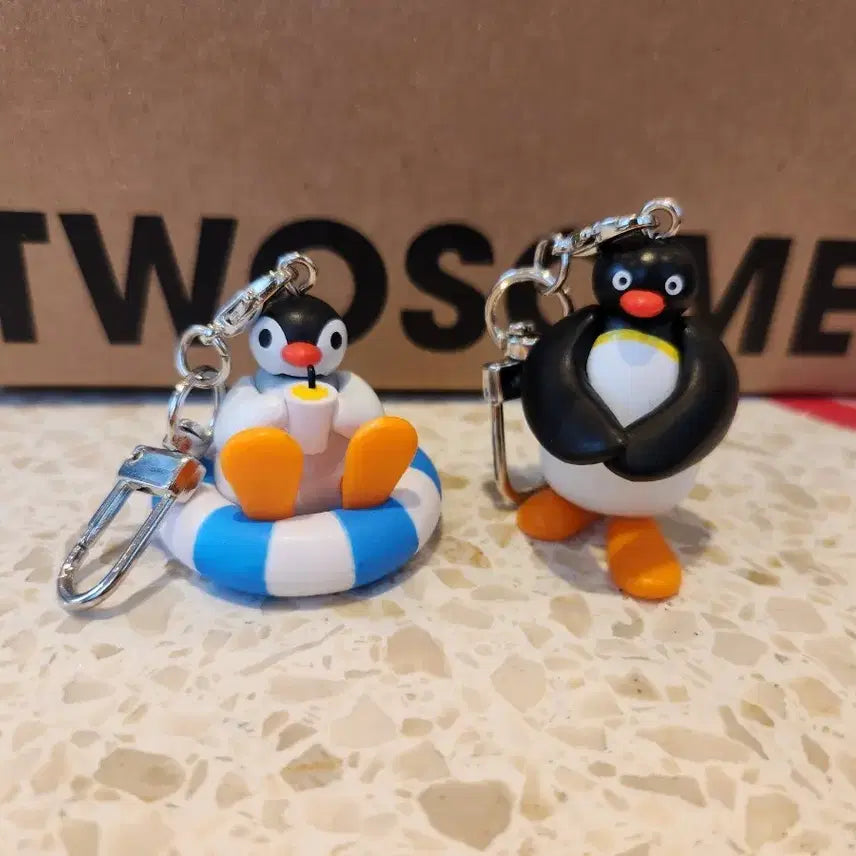 [BUNJANG] Pingu Keyring / 투썸플레이스 핑구키링
