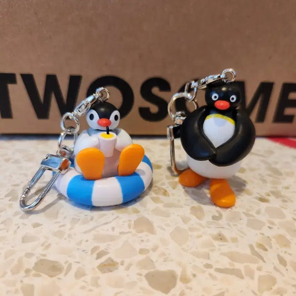 [BUNJANG] Pingu Keyring / 투썸플레이스 핑구키링