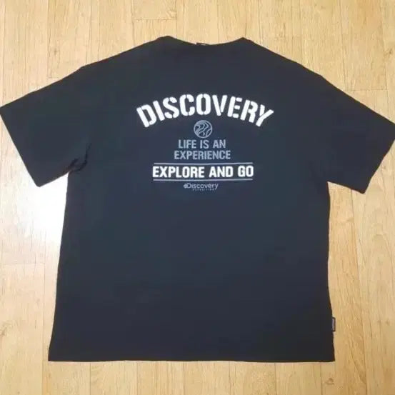[BUNJANG] Discovery Expedition Functional Mesh Short-Sleeve T-Shirt Black (Size 110) / (정품/최상급)디스커버리 익스페디션 기능성 촘촘한 메시 블랙 반팔티110