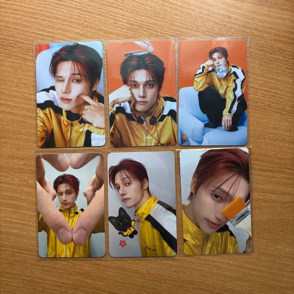 [BUNJANG] ATEEZ Wooyoung Aniteez In Color Photocard Bundle Set / 에이티즈 우영 애니티즈 인 컬러 포카 일괄