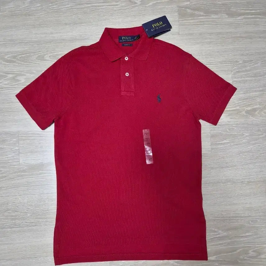 [BUNJANG] Polo Ralph Lauren Short Sleeve Polo Shirt Red M / 폴로 랄프로렌 반팔 카라티 레드M