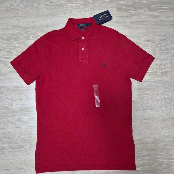 [BUNJANG] Polo Ralph Lauren Short Sleeve Polo Shirt Red M / 폴로 랄프로렌 반팔 카라티 레드M