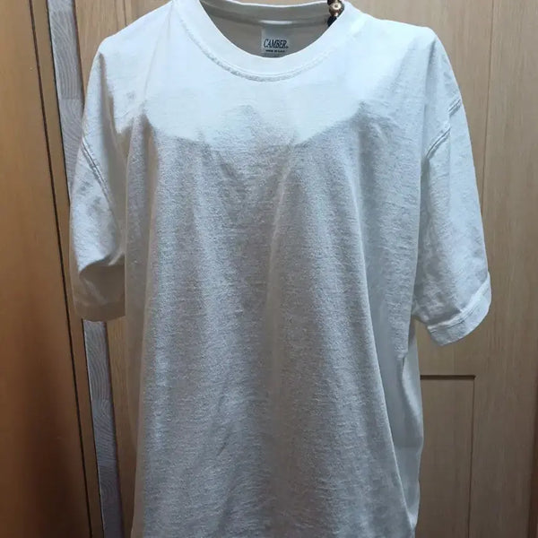 [BUNJANG] Camber Maxweight Heavyweight Short Sleeve T-Shirt White L / 캠버(CAMBER) 맥스웨이트 헤비웨이트 반팔 티셔츠 화이트 L