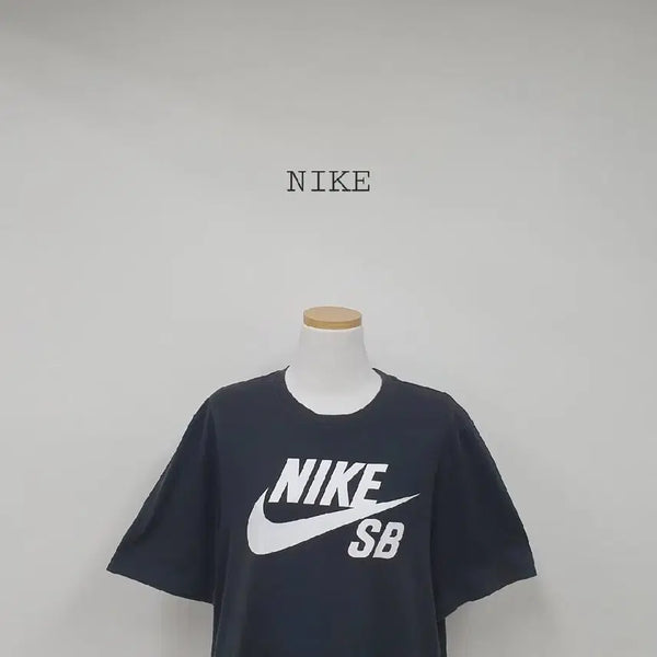 [BUNJANG] Nike SB Black Big Logo Short Sleeve T-Shirt XL / 세일)No.26070215 나이키 SB 반팔 티셔츠 블랙