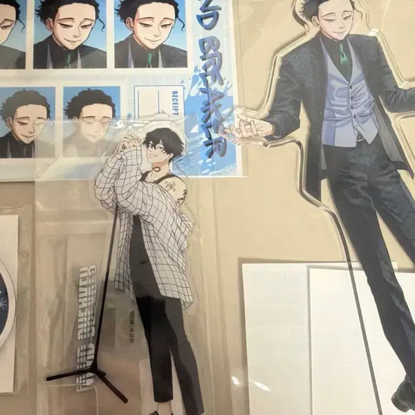 [BUNJANG] WINBRE Wind Breaker Endo Original Art Acrylic Stand & Photocard Bundle Set / 윈브레 윈드브레이커 엔도 원화 아크릴스탠드 및 증명사진 일괄