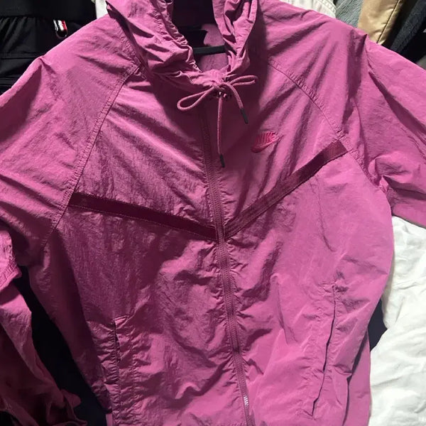 [BUNJANG] Nike Windbreaker Jacket L Pink / 나이키 바람막이 자켓 L 핑크