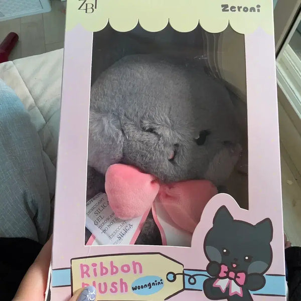 [BUNJANG] Zeroni Ungnini Ribbon Plush Doll / 제로니 웅니니 리본 플러시