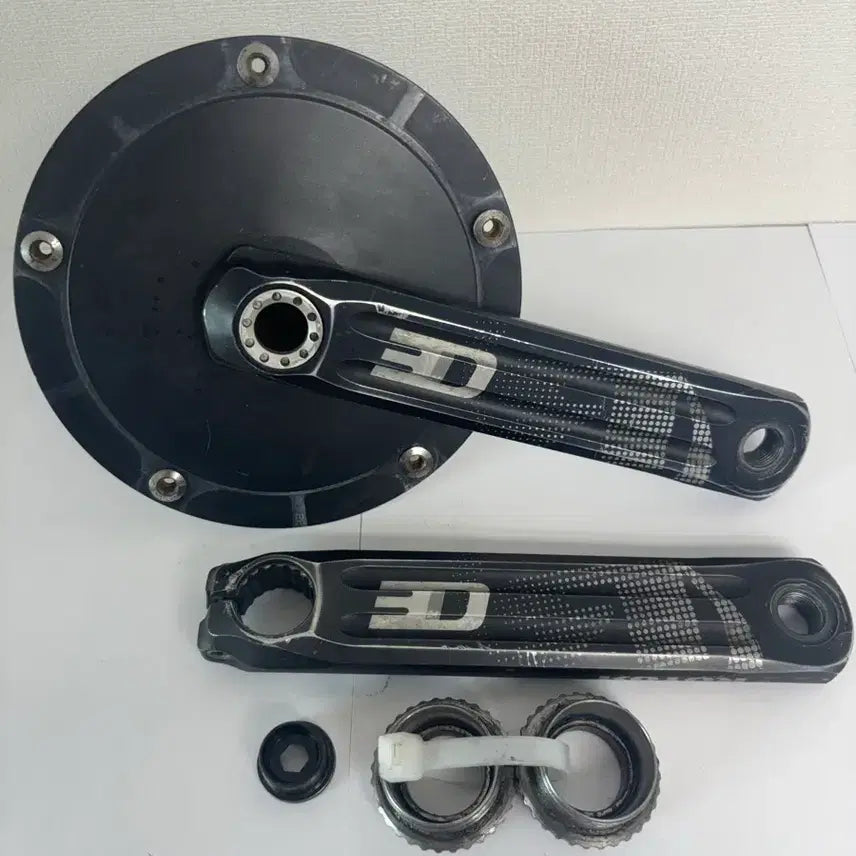 [BUNJANG] Rotor 3D 165mm External Assy BB Track Crankset / 로터 3D 165MM 외장 암비비 트랙 디스크 크랭크