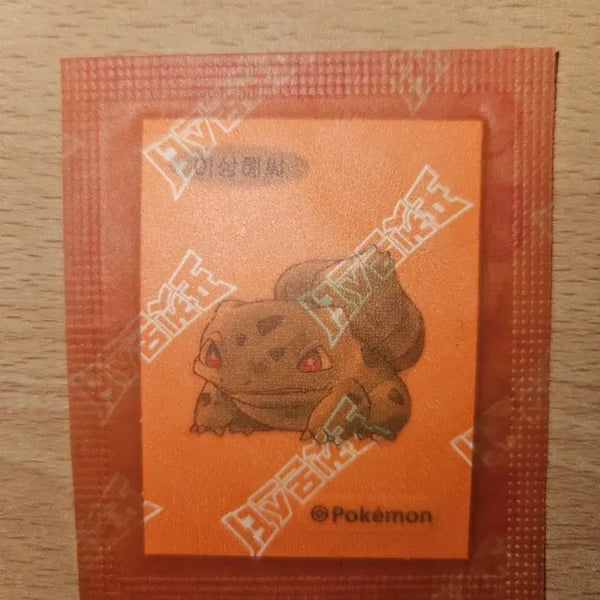 [BUNJANG] Bulbasaur Sticker - Pokemon Artwork / 이상해씨 띠부씰 포켓몬 아트윅