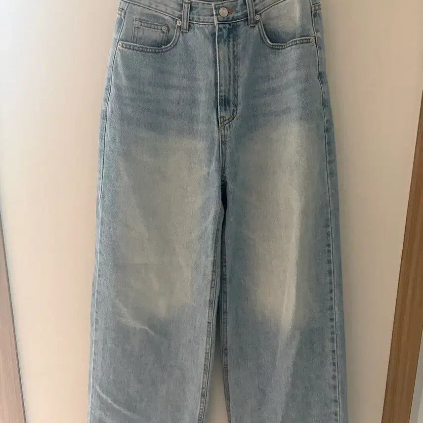 [BUNJANG] Ribbon Light Rog Loose Denim Size S / 리본빛 리본빛 로그 루즈 데님 S 사이즈 Rog Loose denim