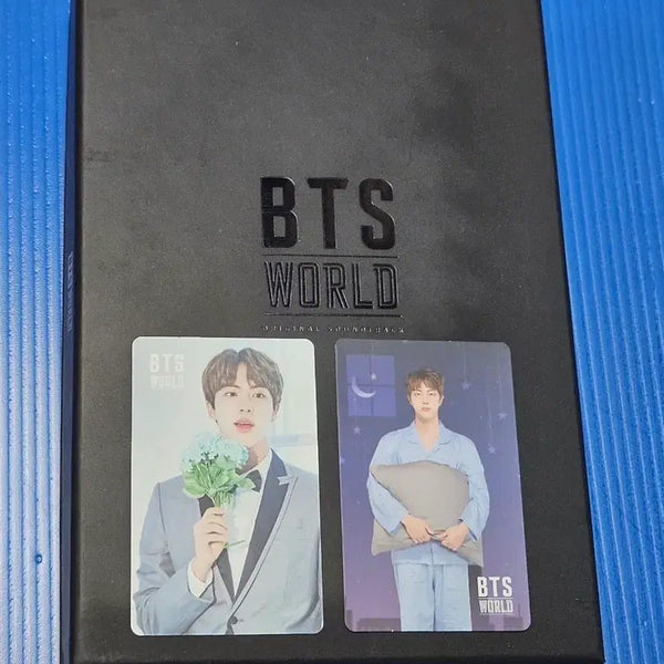 [BUNJANG] BTS WORLD Album + Jin Photocard Set (2 types) / BTS WORLD 비티에스월드 앨범 + 포토카드 2종 (진)