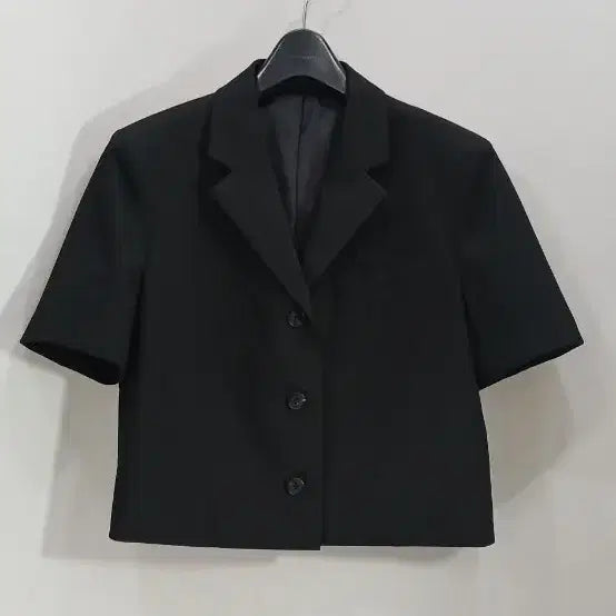 [BUNJANG] Musinsa Standard Cropped Short Sleeve Jacket / 무신사 스탠다드 크롭 반팔 재킷