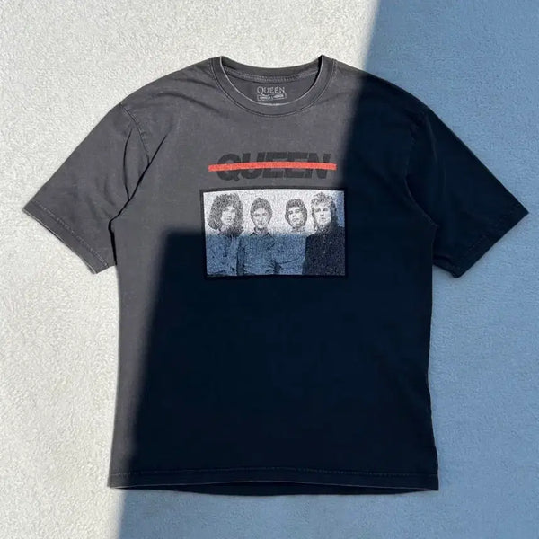 [BUNJANG] TOP TEN x Queen Collaboration Printed Short-Sleeve T-Shirt (L) / 탑텐X퀸 콜라보 프린팅 반팔티셔츠 L