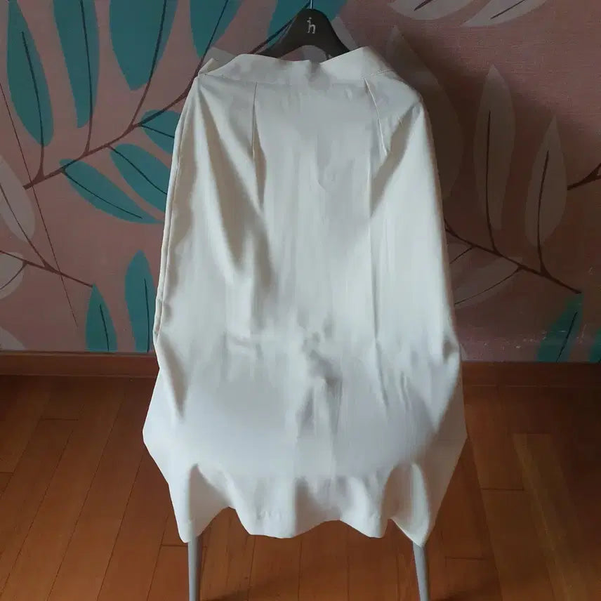 [BUNJANG] Ivory Straight Fit Long Skirt / 아이보리 일자 스커트
