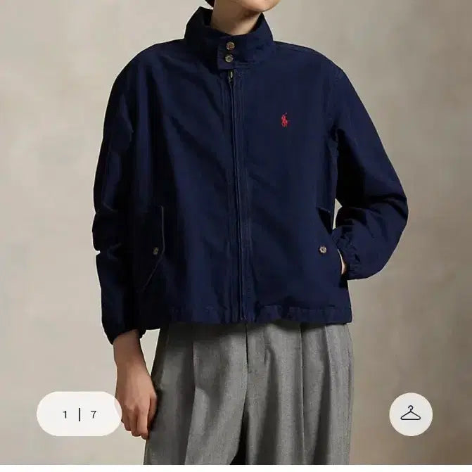 [BUNJANG] Polo Ralph Lauren Cotton Canvas Jacket M / 폴로 랄프로렌 코튼 캔버스 재킷 M