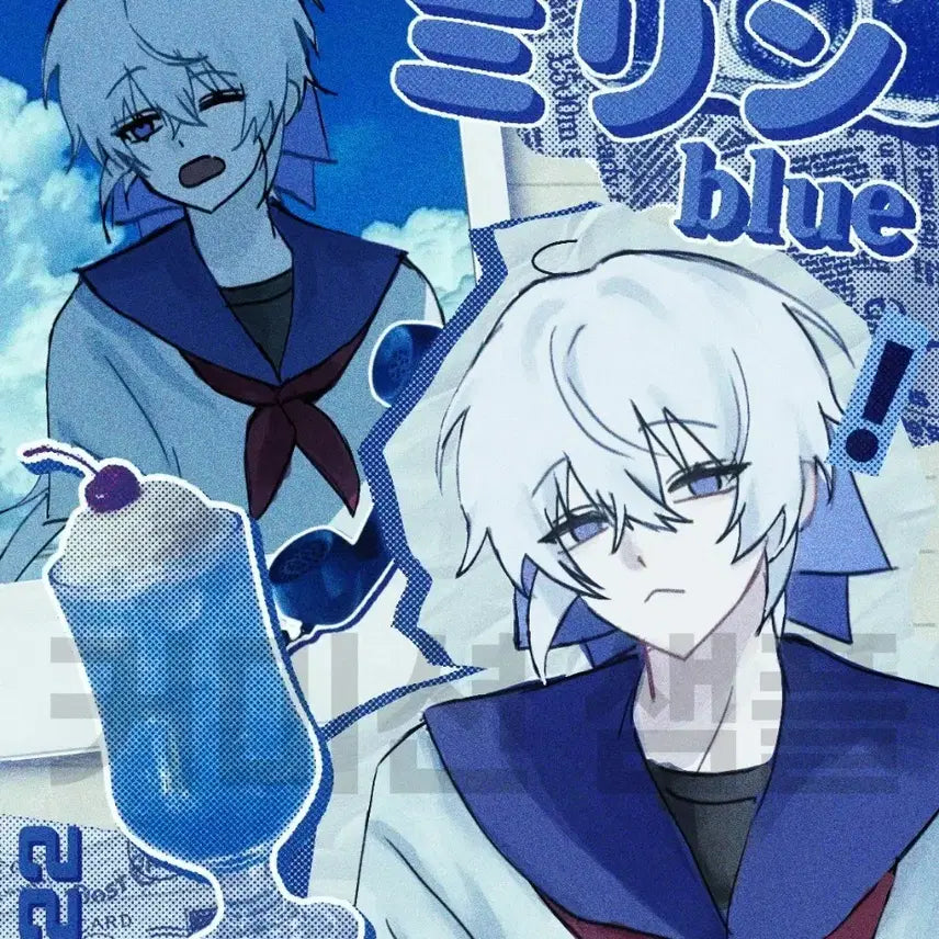 [BUNJANG] Poster Type Character Art Commission / 포스터 타입 그림 커미션