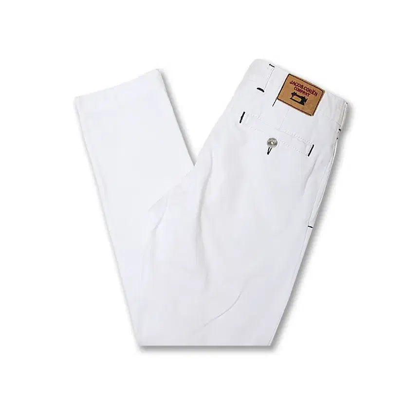 [BUNJANG] Jacob Cohen Luxury White Cotton Pants / 야콥 코헨 [Jacob Cohen] 컴퍼니 럭셔리 화이트 면 이태리 팬츠