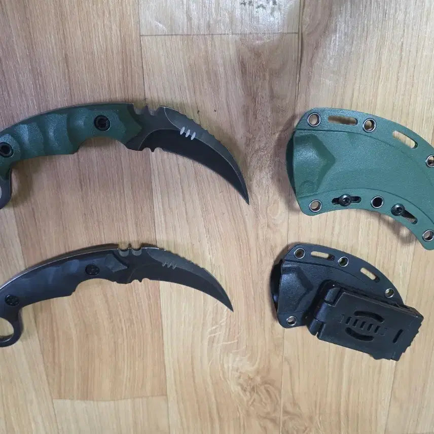 [BUNJANG] D2-Grade Double-Edged Karambit Knife / D2강 쌍수 카람빗 판매합니다 (택포)