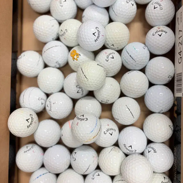 [BUNJANG] Callaway Chrome Soft 3-Piece Urethane Golf Balls (50 Count) / 캘러웨이 크롬소프트 3피스 우레탄볼 50개
