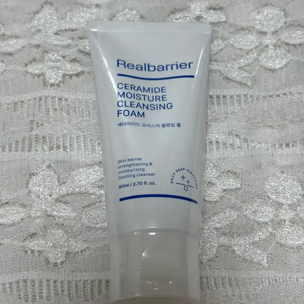 [BUNJANG] Real Barrier Ceramide Moisture Cleansing Foam 80ml / 새상품) 리얼베리어 세라마이드 모이스처 클렌징 폼 80ml