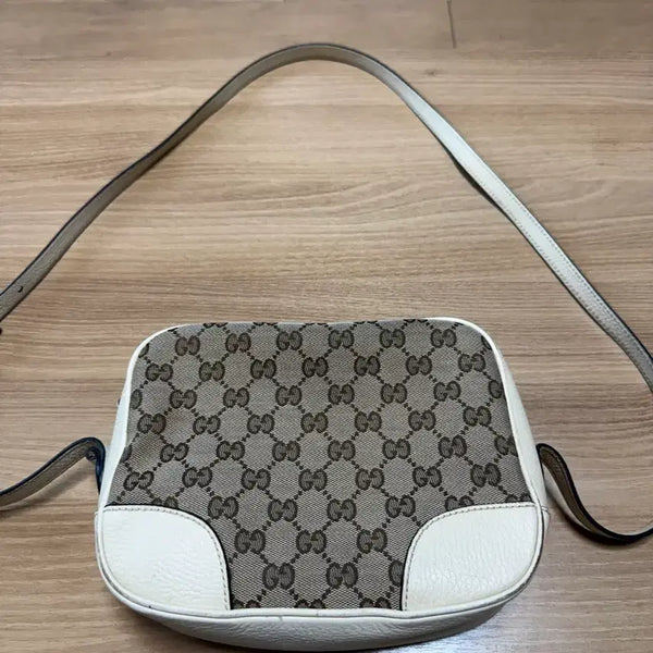 [BUNJANG] Gucci Disco Bag Canvas Crossbody Bag / 구찌 디스코백 캔버스 크로스백