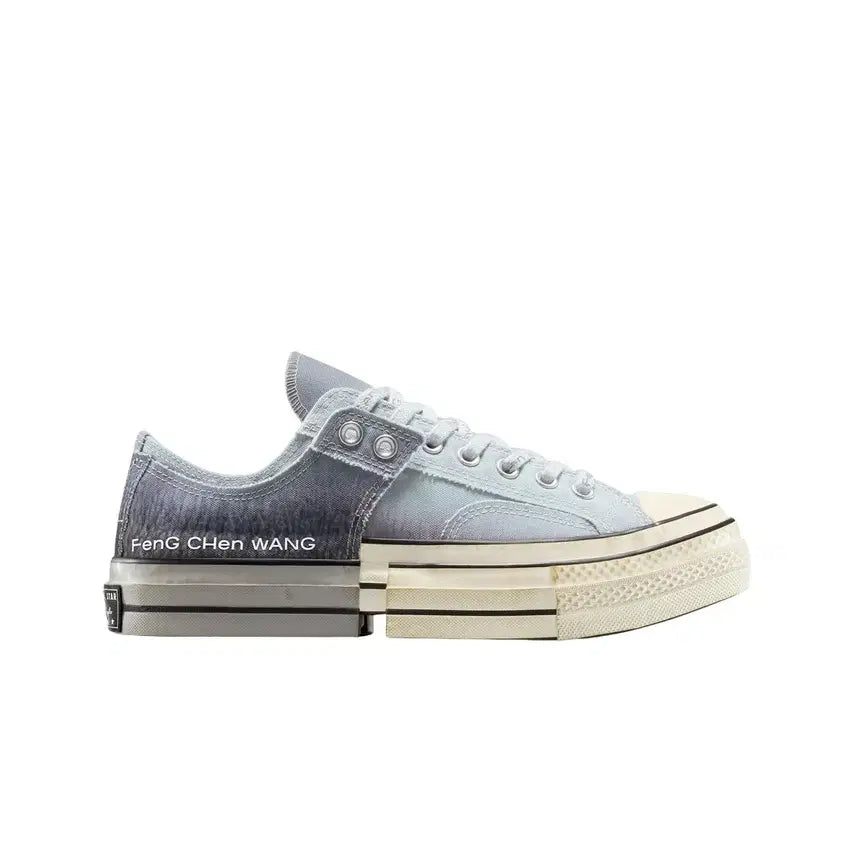 [BUNJANG] Converse x Feng Chen Wang Chuck 70 Low Two-in-One Grey / 컨버스 x 펑첸왕 척 70 로우 투인원 그레이 280