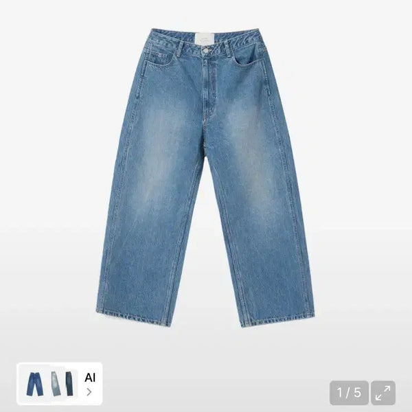 [BUNJANG] Matisse The Curator Wide Denim Pants Washed / 마티스 더 큐레이터 와이드 데님 팬츠 워시드(3사이즈)