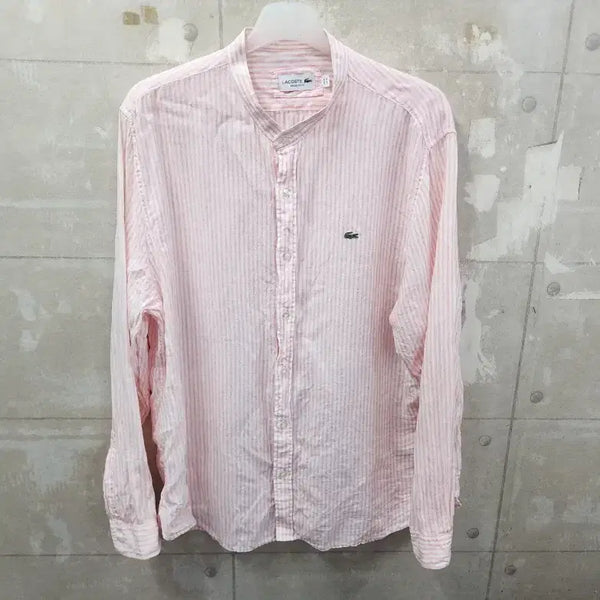 [BUNJANG] Lacoste Men's Casual Linen Shirt Size 110 / (110)라코스테 정품 남성 캐주얼 린넨 남방/110size/상태우수