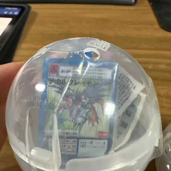 [BUNJANG] Digimon Acrylic Card Keychains (MetalGarurumon/Piedmon) Bundle Set / 디지몬 아크릴 카드 키링 (메탈그레이몬/피에몬) 일괄