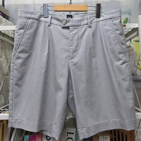 [BUNJANG] Hugo Boss Men's Shorts 34 Grey / 매장정품/ 휴고보스 남성 반바지 34 그레이 하프팬츠 MN75