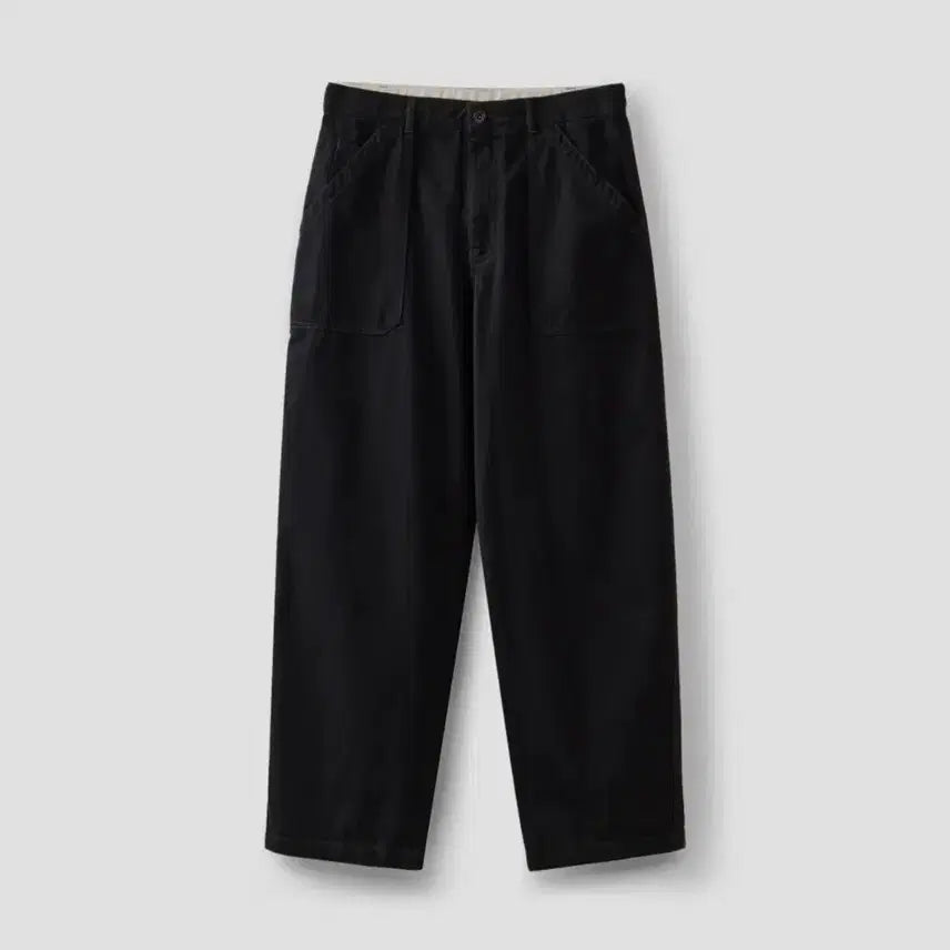 [BUNJANG] Union Blue Acorn Twill Fatigue Pants Black S / 유니온블루 아콘 트윌 퍼티그 팬츠 블랙 S 새상품 판매