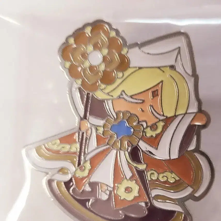 [BUNJANG] Cookie Run: Kingdom Pure Vanilla Pin Badge / 쿠키런 킹덤 쿠킹덤 왕국의 유산 퓨어바닐라 핀뱃지